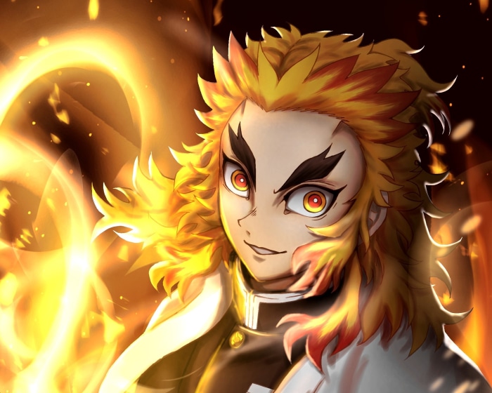 Kyojuro Rengoku from Demon Slayer: Kimetsu No Yaiba