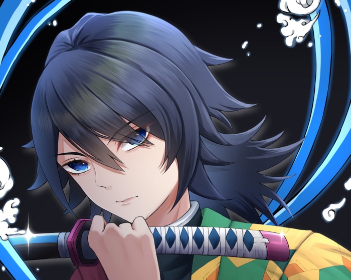 Giyuu Tomioka from Demon Slayer: Kimetsu No Yaiba