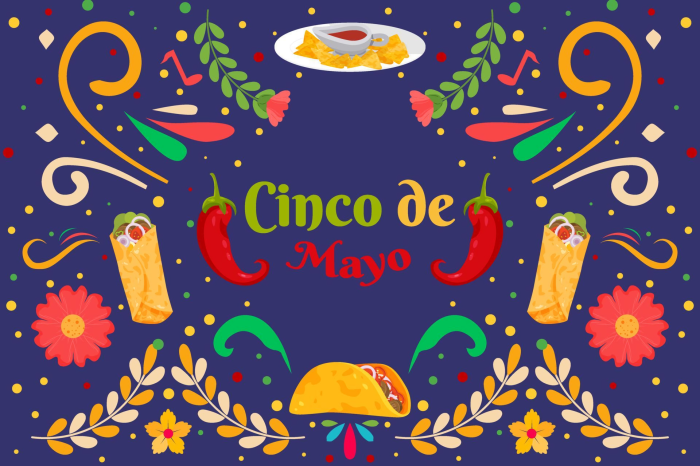 Cinco de Mayo Celebration with Mexican Food