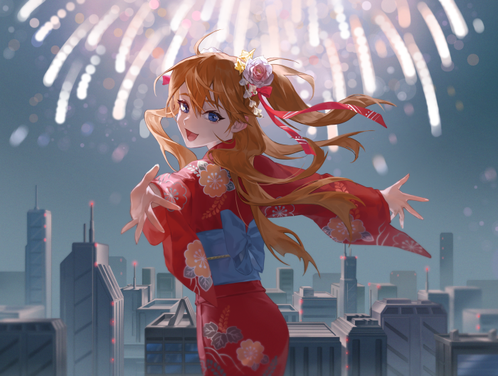 Asuka Langley Soryu from Neon Genesis Evangelion