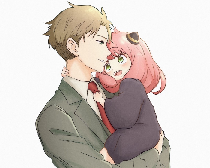 Anya Forger and Loid Forger from Spy X Family