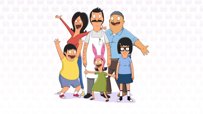 The Belcher Family from Bob's Burgers