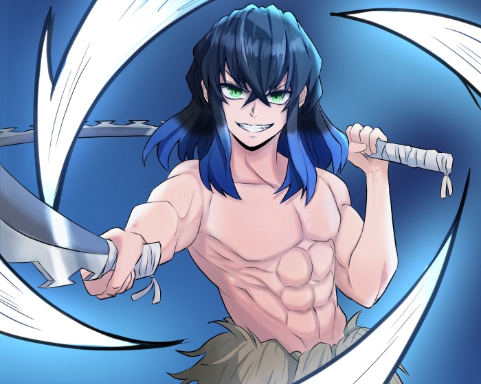 Inosuke Hashibira from Demon Slayer: Kimetsu No Yaiba