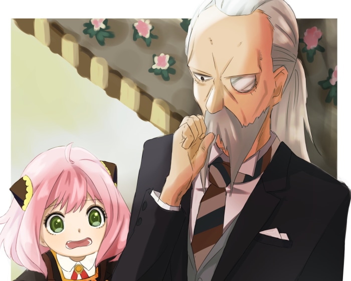 Anya Forger and Henry Henderson from Spy X Family