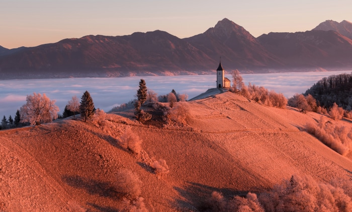Church of St. Primož and Felicijan, Jamnik, Slovenia