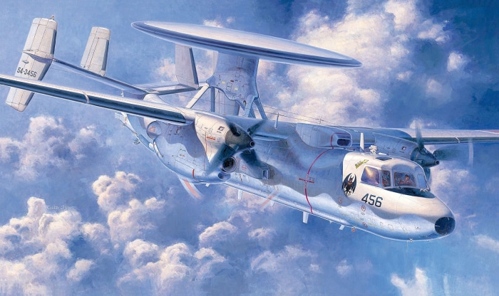 Northrop Grumman E-2 Hawkeye in flight