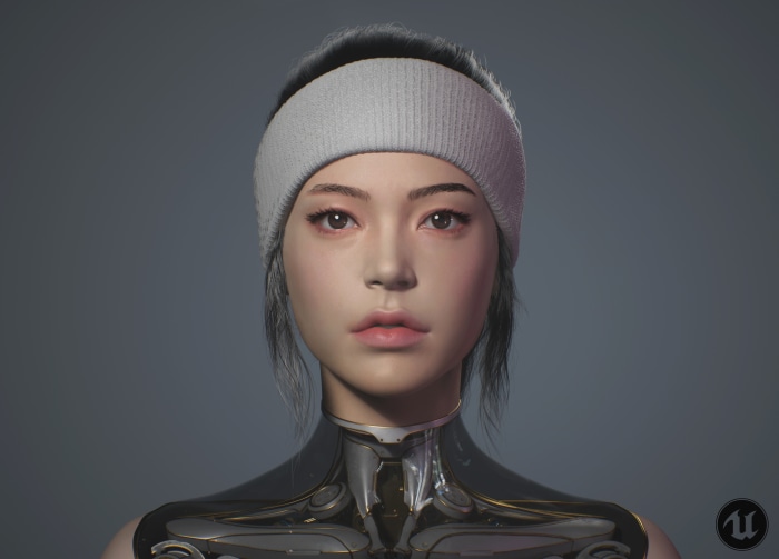 Sci Fi Cyborg