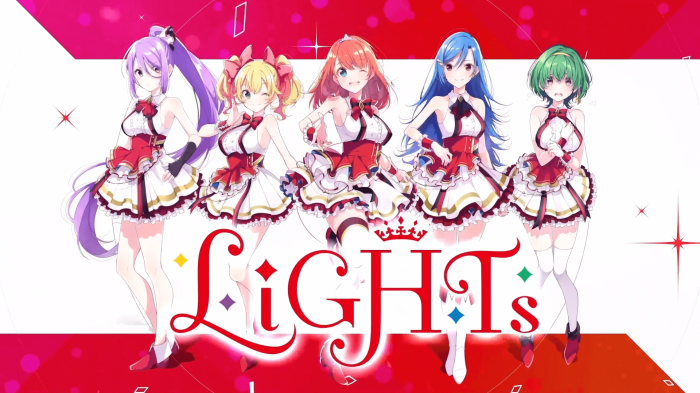 Lapis Re:Lights anime girls