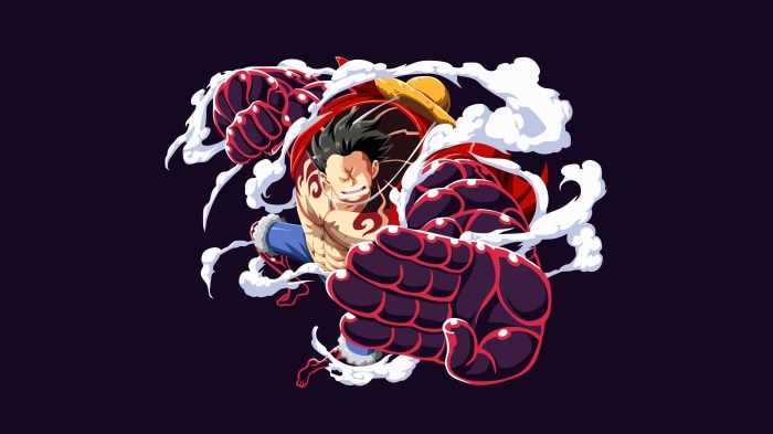 Monkey D. Luffy in Gear Fourth from One Piece