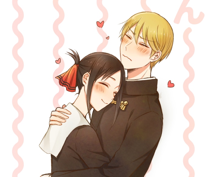 Kaguya Shinomiya and Miyuki Shirogane from Kaguya-sama: Love Is War