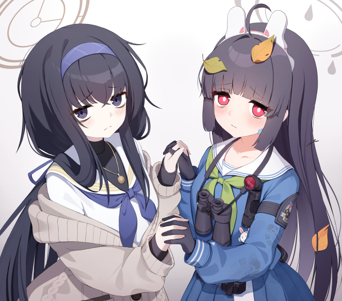 Kozeki Ui and Kasumizawa Miyu from Blue Archive 4K