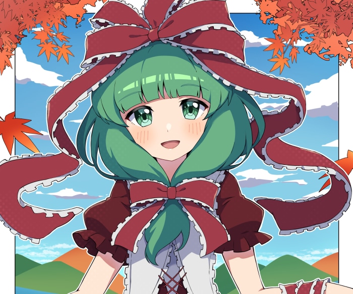 Hina Kagiyama from Touhou