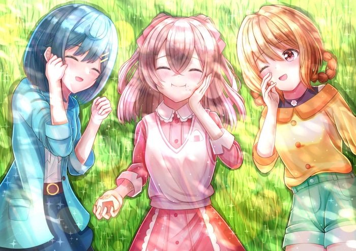 Delicious Party Precure Fuwa Kokone, Nagomi Yui, Hanamichi Ran