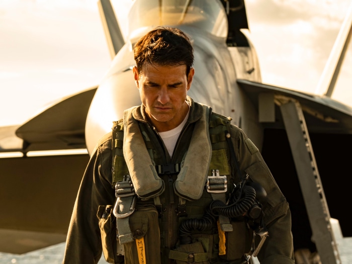 Tom Cruise in Top Gun: Maverick