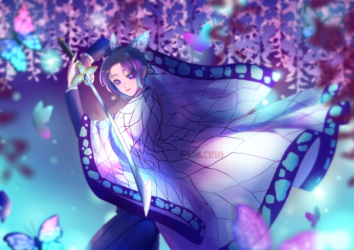 Shinobu Kochou from Demon Slayer: Kimetsu No Yaiba