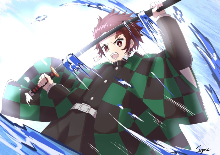 Tanjiro Kamado from Demon Slayer: Kimetsu No Yaiba 4K