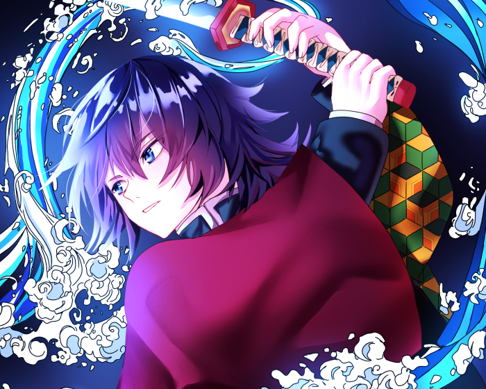 Giyuu Tomioka from Demon Slayer: Kimetsu No Yaiba