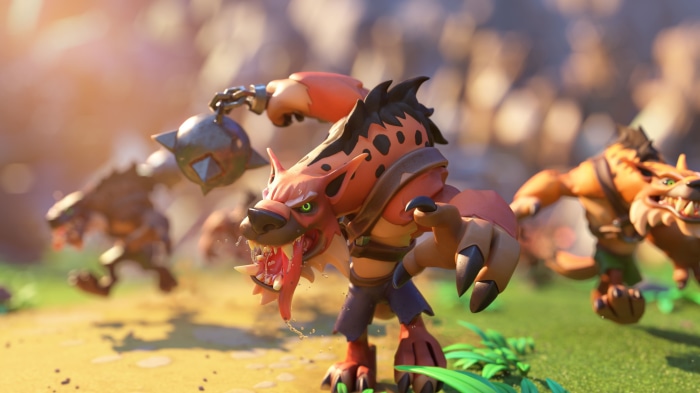 Warcraft Arclight Rumble Hyena-like creatures