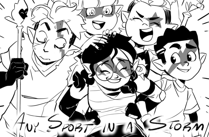 The Owl House Characters Group Illustration
