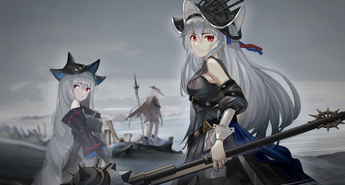 Specter and Skadi from Arknights