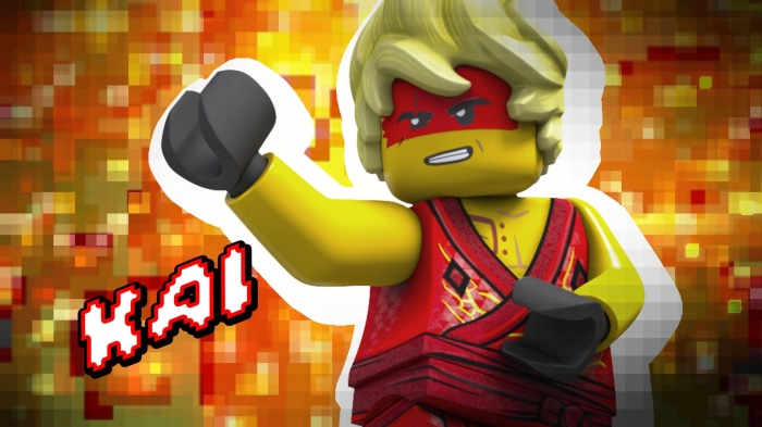 Kai from Lego Ninjago Masters of Spinjitzu