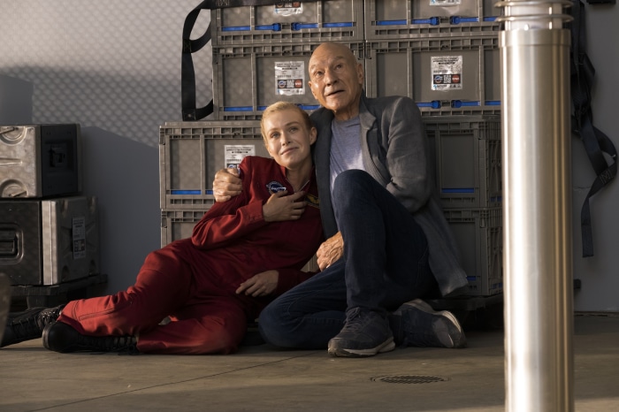 Jean-Luc Picard and Agnes Jurati from Star Trek: Picard