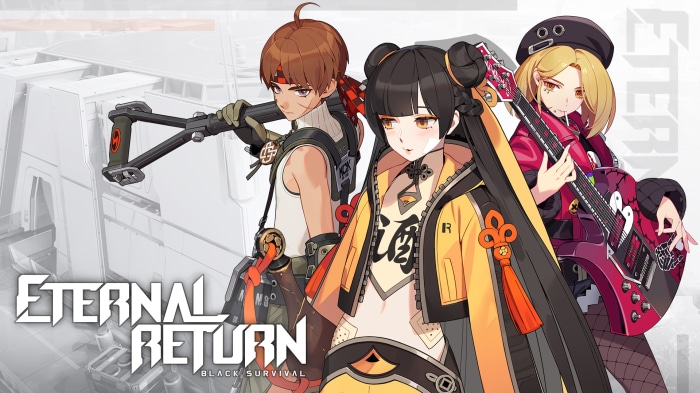 Eternal Return Black Survival characters with weapons