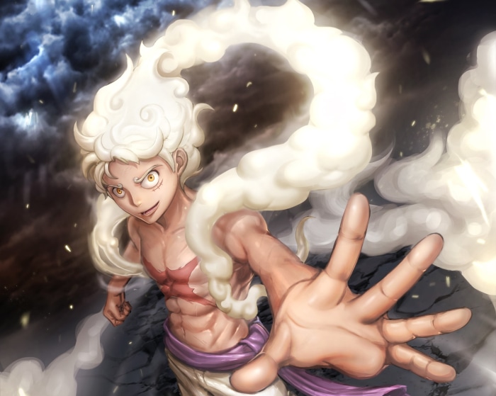 Monkey D. Luffy in Gear 5 from One Piece