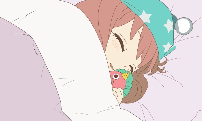 Anya Forger from Spy X Family sleeping
