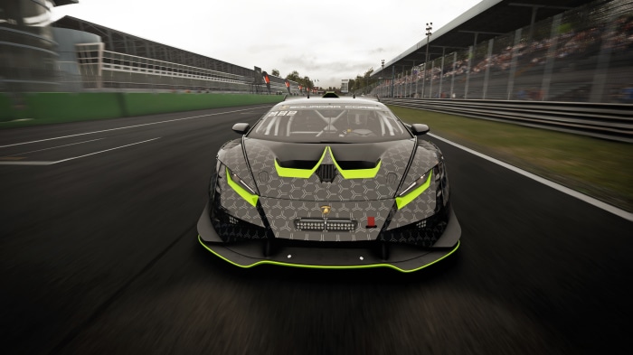 Lamborghini Huracan ST Evo2 GT3 race car in Assetto Corsa Competizione 4K