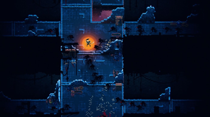 Loot River character fighting enemies