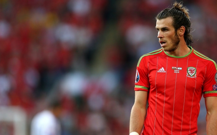 Gareth Bale of the Wales National Football Team