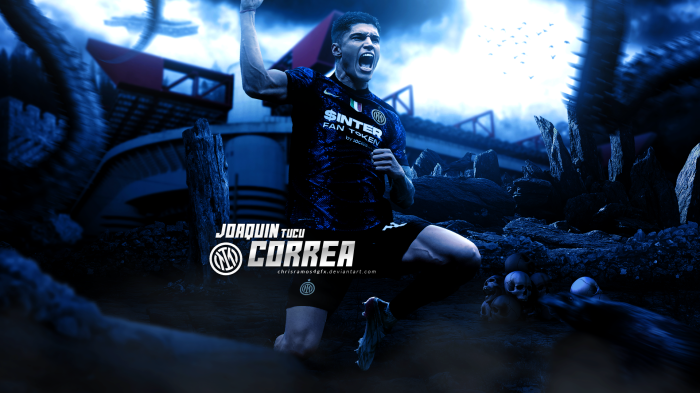 Joaquín Correa from Inter Milan