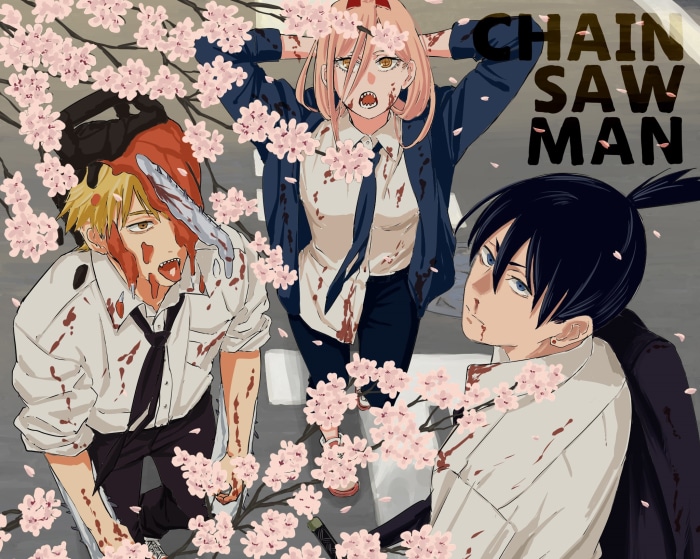 Chainsaw Man Characters Denji Power and Aki
