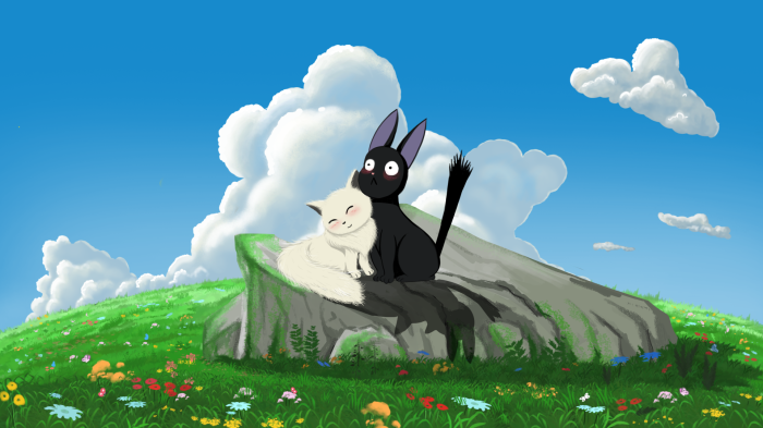 Jiji and Lily from Kiki's Delivery Service