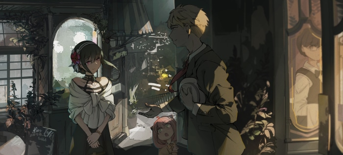 Loid, Yor, and Anya Forger from Spy X Family 4K