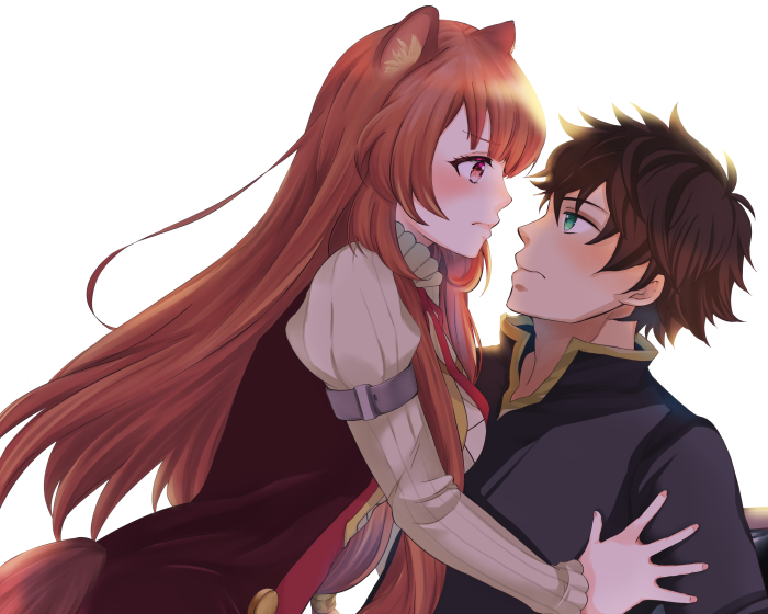 Raphtalia and Naofumi from The Rising of the Shield Hero