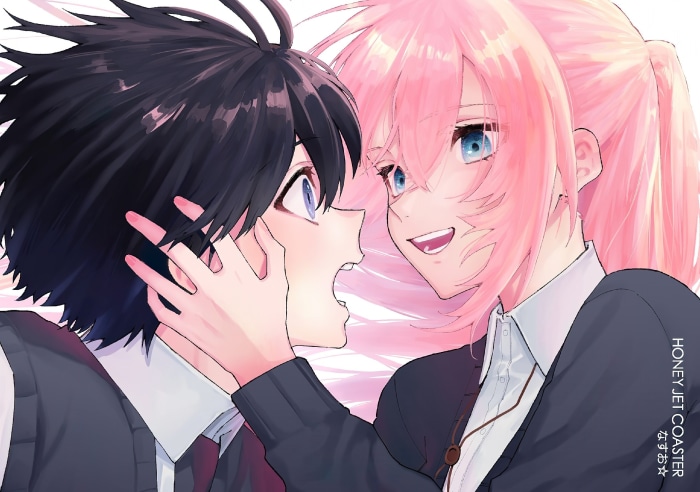 Yuu Izumi and Micchon Shikimori from Shikimori's Not Just a Cutie