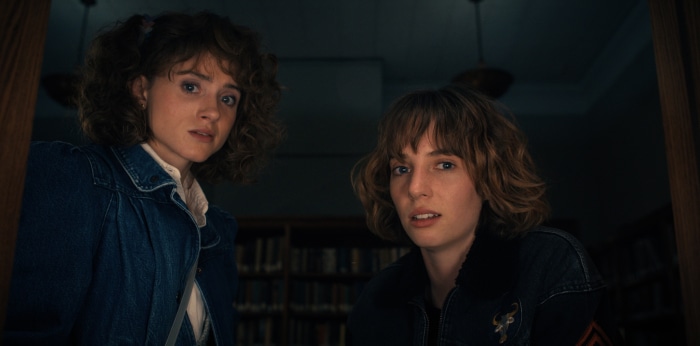 Nancy and Robin from Stranger Things