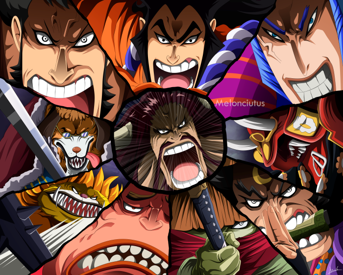 One Piece: Kaido and the Scabbards