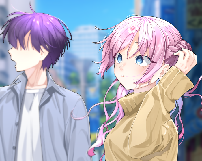 Shikimori and Izumi from Shikimori's Not Just A Cutie