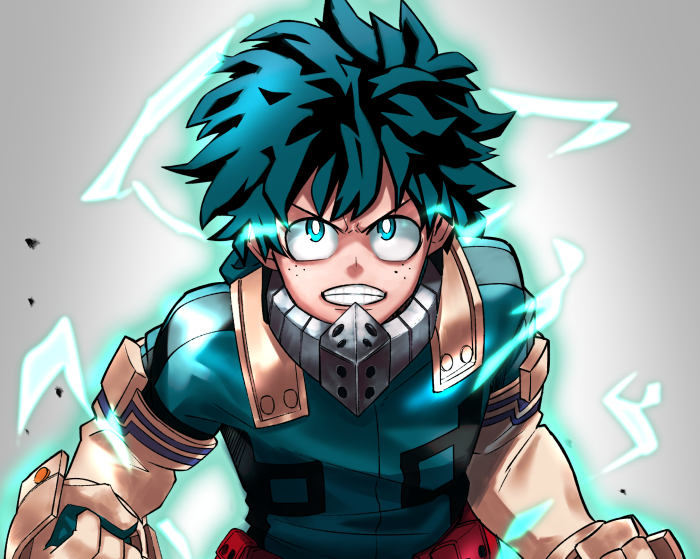 Izuku Midoriya from My Hero Academia