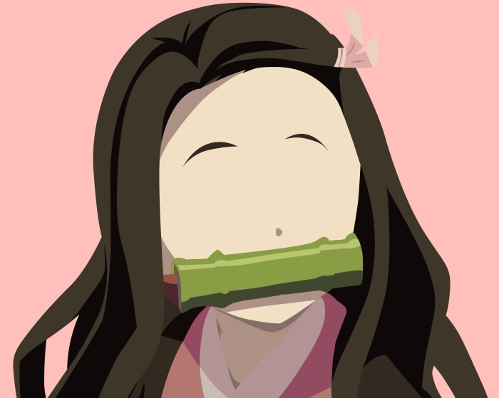 Nezuko Kamado from Demon Slayer: Kimetsu No Yaiba 4K
