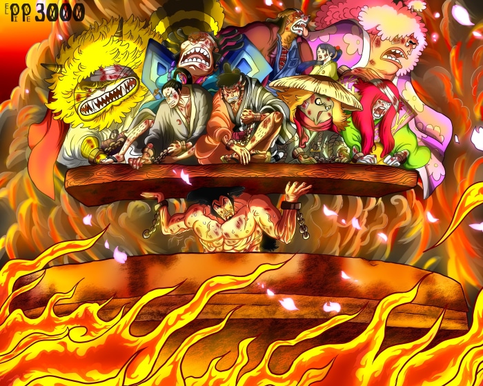 One Piece 4K: Kozuki Oden and the Scabbards
