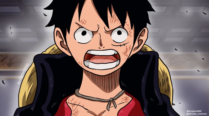 Monkey D. Luffy from One Piece