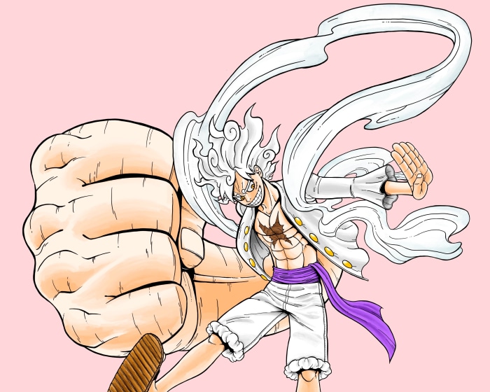 Monkey D. Luffy in Gear 5 from One Piece