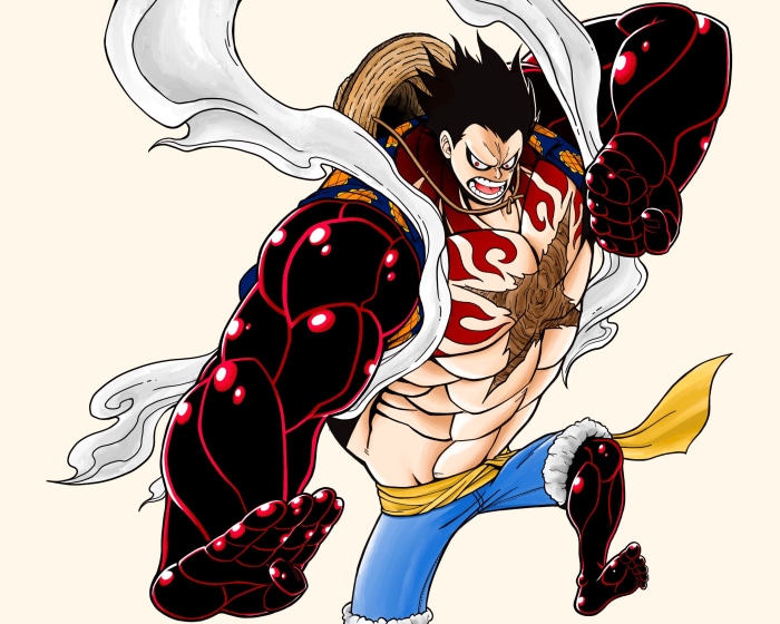 Monkey D. Luffy in Gear Fourth from One Piece