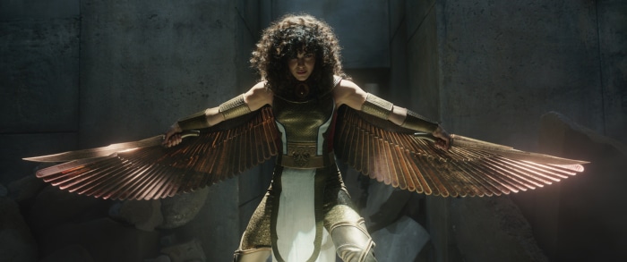 Layla El-Faouly as Scarlet Scarab from Moon Knight