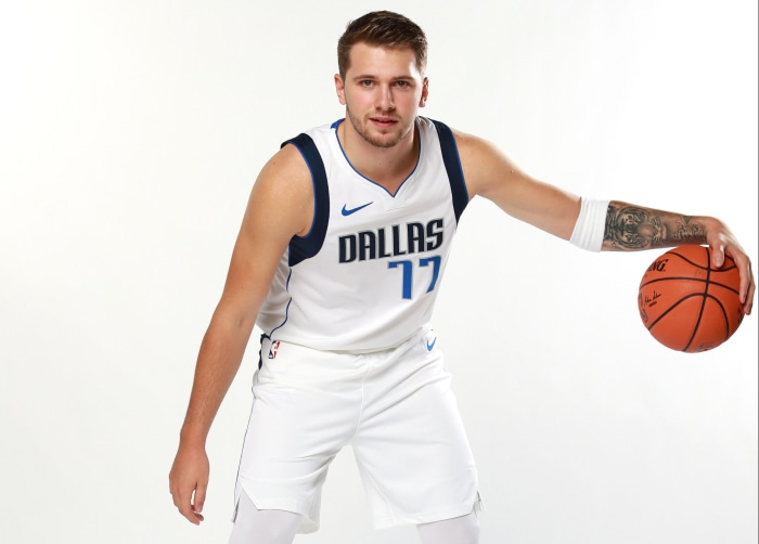 Luka Dončić Dallas Mavericks Basketball Player