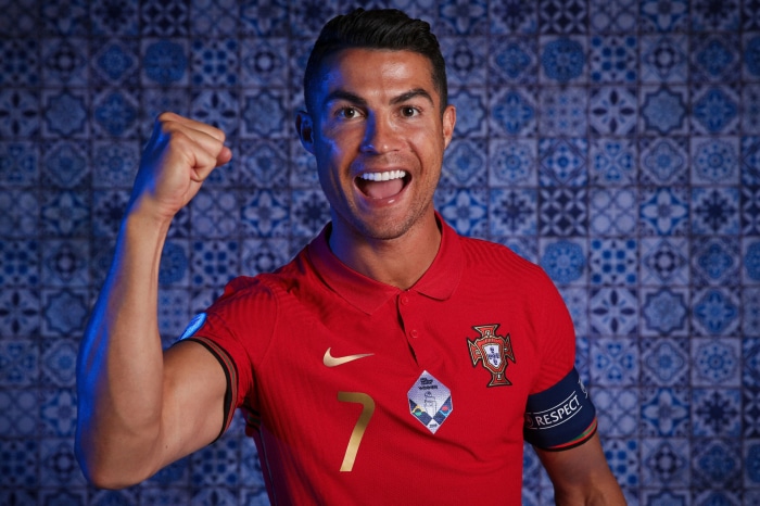 Cristiano Ronaldo of the Portugal National Football Team